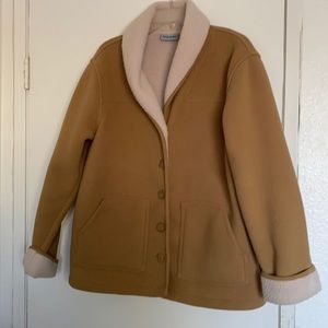 Women’s polyester button jacket